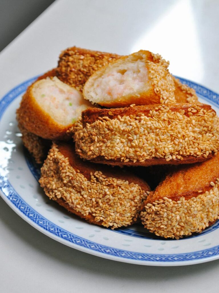 Make the viral tacoshaped sesame prawn toasts from TikTok 🦐